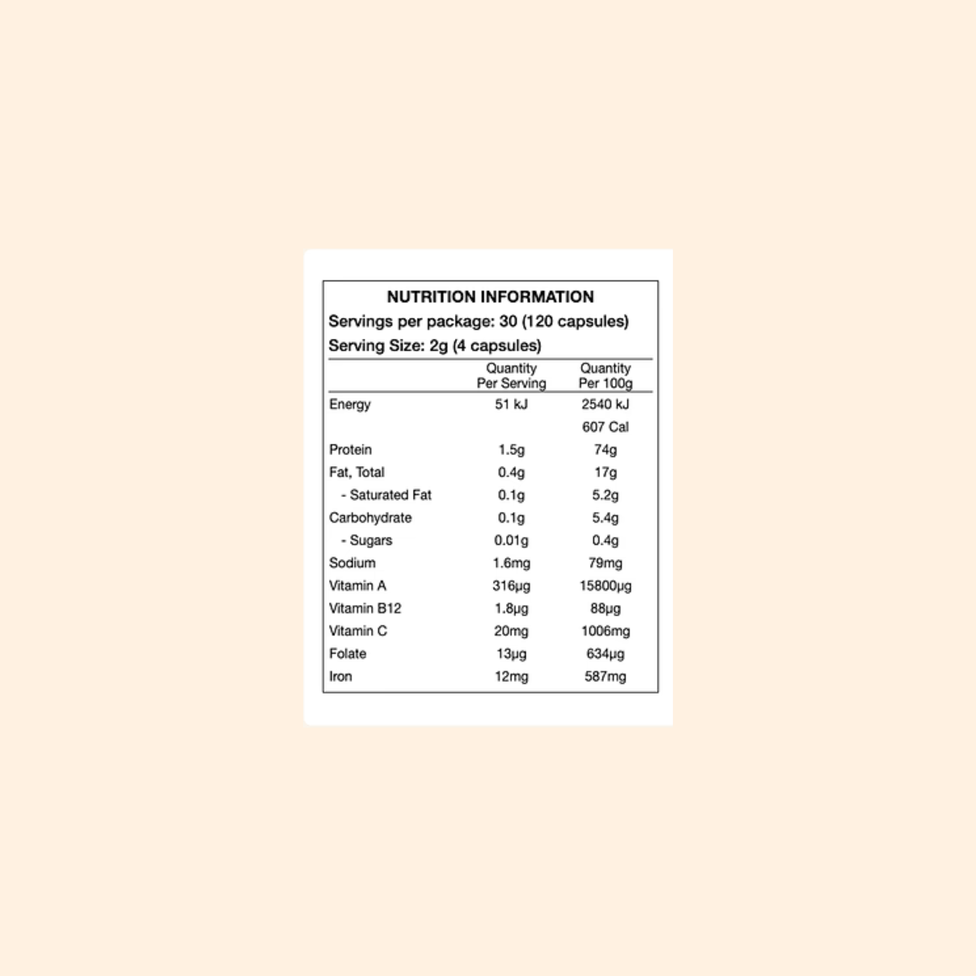 Iron+C | Chief Nutrition