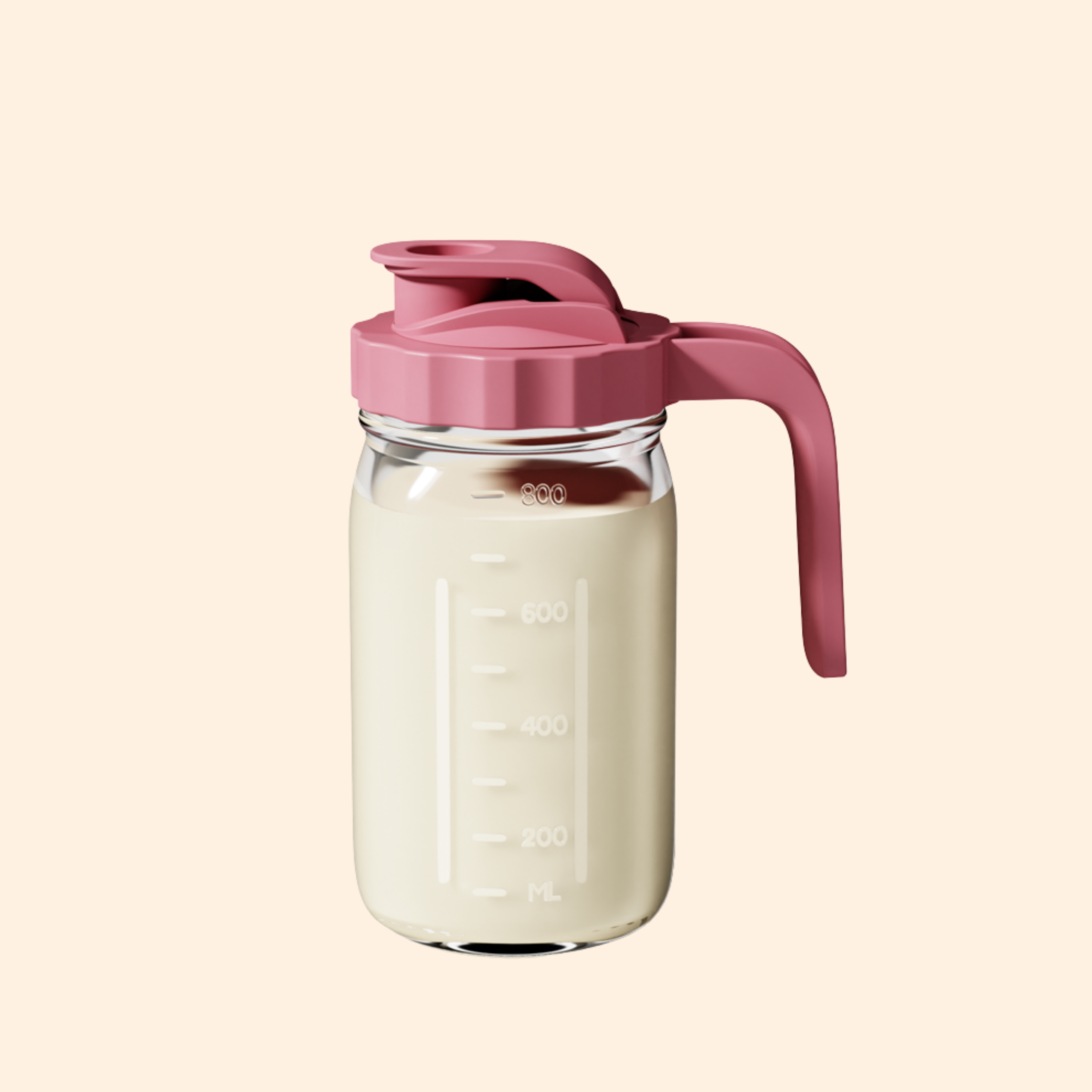 Glass Breastmilk Pitcher 950ml