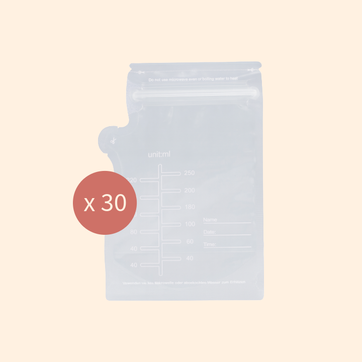 Breastmilk Storage Bags (250ml, 30 Pack)