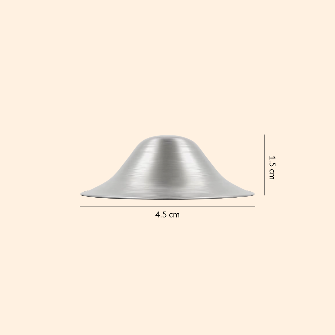 Silver Cups (with O rings) | 99.9% Silver